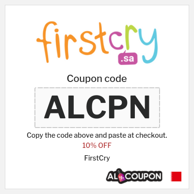 Coupon discount code for FirstCry 10% OFF