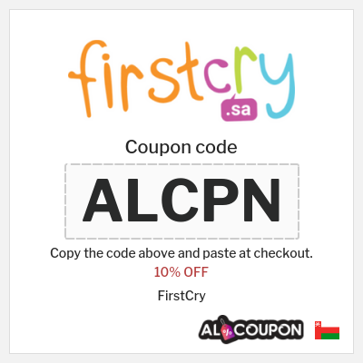 Coupon discount code for FirstCry 10% OFF