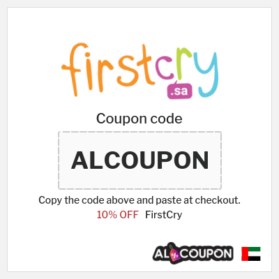 Coupon discount code for FirstCry 10% OFF
