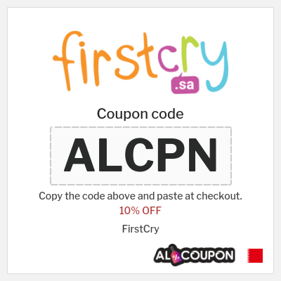 Coupon for FirstCry (ALCPN) 10% OFF