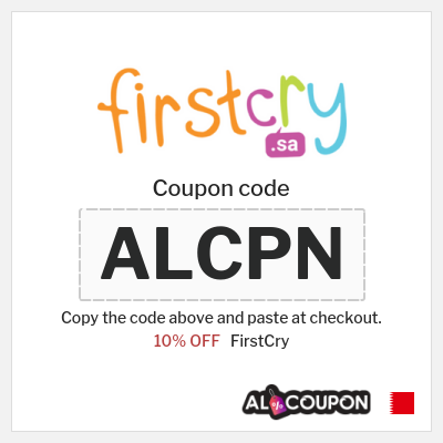 Coupon for FirstCry (ALCPN) 10% OFF
