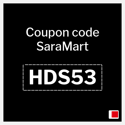 Coupon for SaraMart (HDS53) 15% OFF