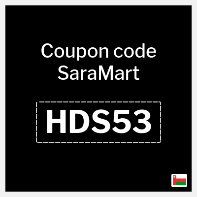 Coupon for SaraMart (HDS53) 15% OFF