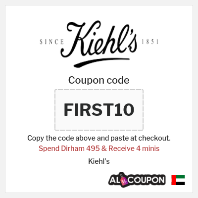 Coupon discount code for Kiehl's Discounts on the best Kiehl's products