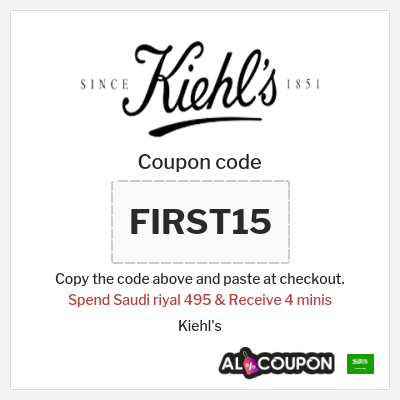 Coupon discount code for Kiehl's Discounts on the best Kiehl's products