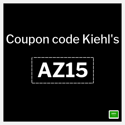 Coupon for Kiehl's (AZ15) 15% OFF