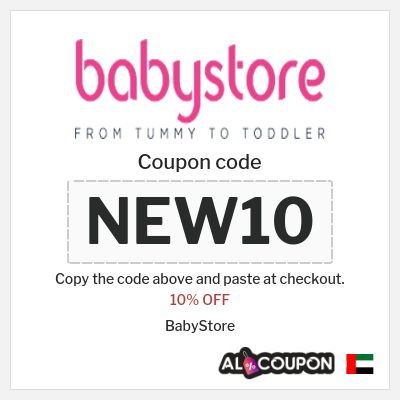 Coupon discount code for BabyStore 10% OFF