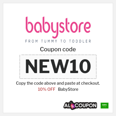 Coupon discount code for BabyStore 10% OFF