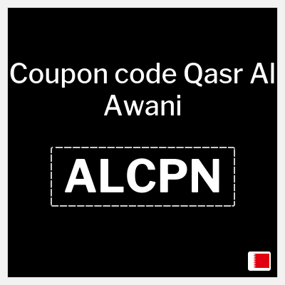 Coupon discount code for Qasr Al Awani 5% OFF Promo Codes