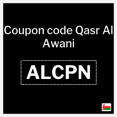 Coupon discount code for Qasr Al Awani 5% OFF