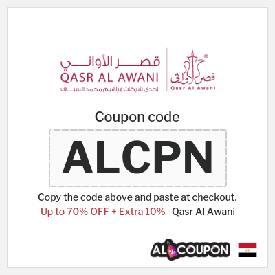 Coupon discount code for Qasr Al Awani Up to 75% OFF Promo Codes
