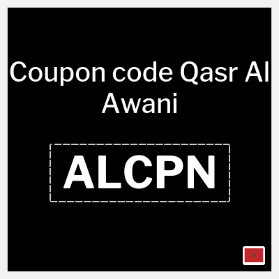 Coupon discount code for Qasr Al Awani 5% OFF Promo Codes