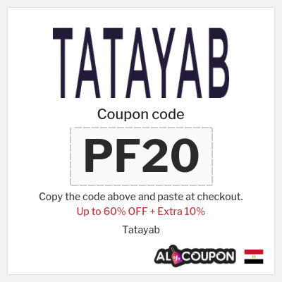 Coupon discount code for Tatayab 10% OFF