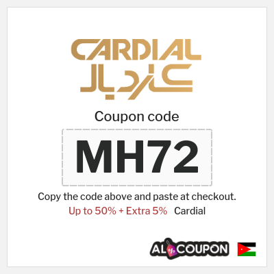 Coupon discount code for Cardial 5% Coupon Codes