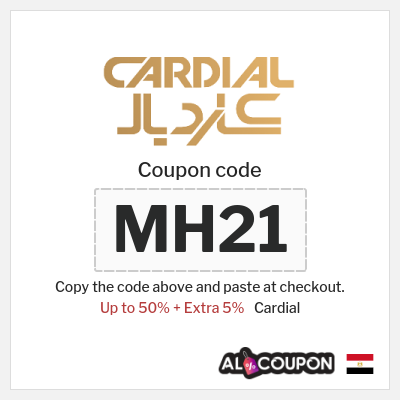 Coupon discount code for Cardial 5% Coupon Codes