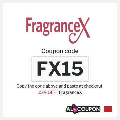 Coupon for FragranceX (FX15) 15% OFF