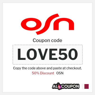 Coupon discount code for OSN Promo Codes & Discounts