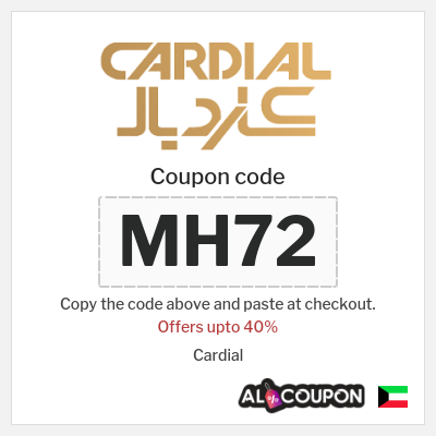 Coupon for Cardial (MH72) Offers upto 40%