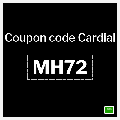 Coupon for Cardial (MH72) Up to 50% + Extra 5%