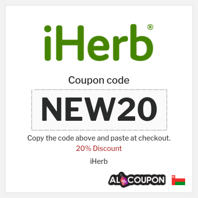 Coupon for iHerb (NEW20) 20% Discount