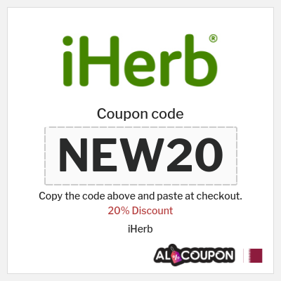 Coupon for iHerb (NEW20) 20% Discount