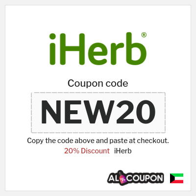 Coupon for iHerb (NEW20) 20% Discount