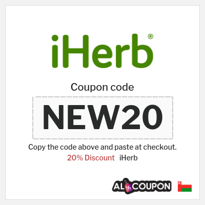 Coupon for iHerb (NEW20) 20% Discount