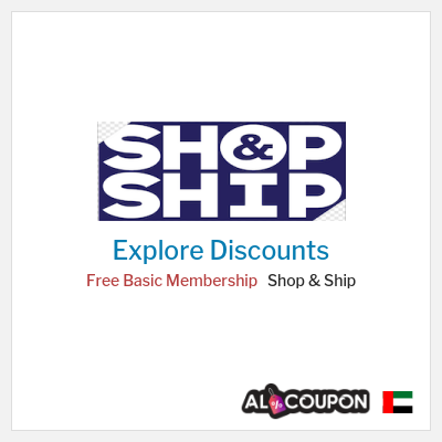 Coupon discount code for Shop & Ship Promo Codes & Discounts