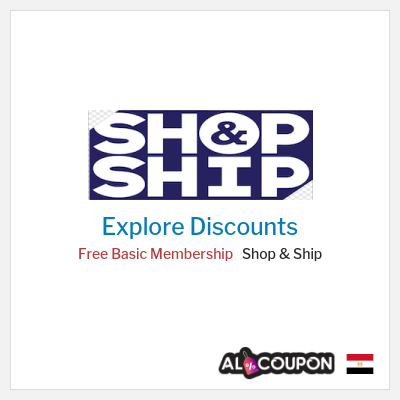 Coupon discount code for Shop & Ship Promo Codes & Discounts