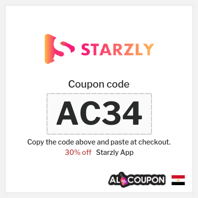Coupon discount code for Starzly App 30% off