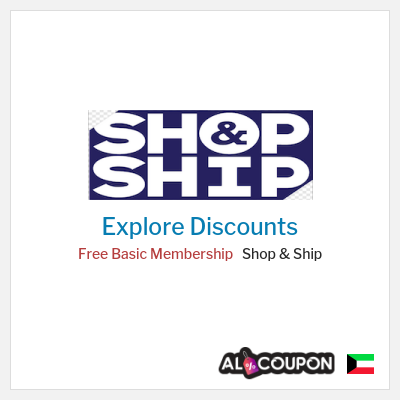 Sale for Shop & Ship Free Basic Membership