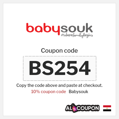 Coupon discount code for Babysouk 10% OFF