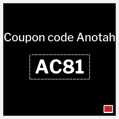 Coupon discount code for Anotah 10% OFF