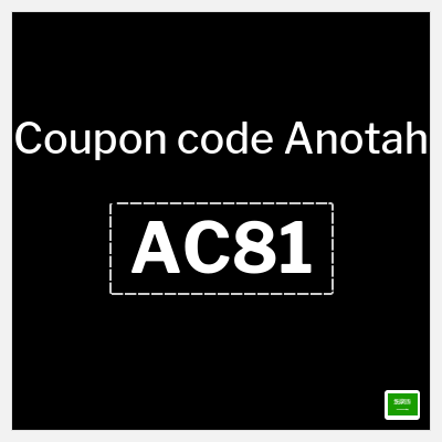 Coupon discount code for Anotah 10% OFF