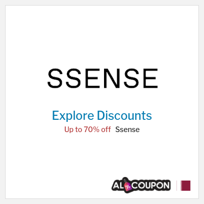 Coupon discount code for Ssense 30% OFF