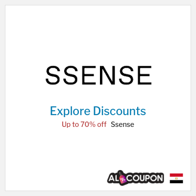 Sale for Ssense (SHOPFIRST) Up to 70% off