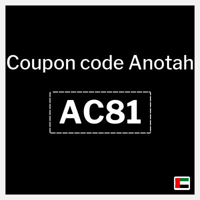 Coupon for Anotah (AC81) 10% OFF
