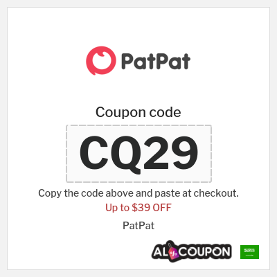 Coupon for PatPat (CQ29) Up to $39 OFF