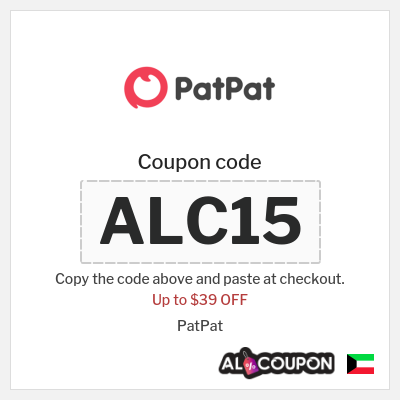 Coupon for PatPat (ALC15) Up to $39 OFF