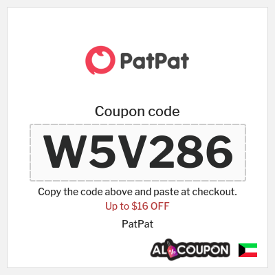 Coupon for PatPat (W5V286) Up to $16 OFF