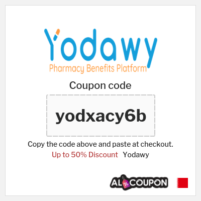 Coupon discount code for Yodawy Up to 50% Discount