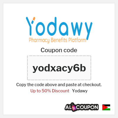 Coupon discount code for Yodawy Up to 50% Discount