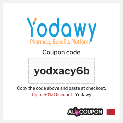 Coupon discount code for Yodawy Up to 50% Discount