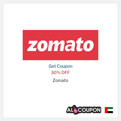 Coupon for Zomato 30% OFF