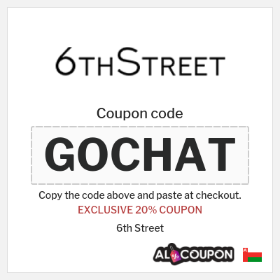 Coupon discount code for 6th Street 6% Exclusive Coupon