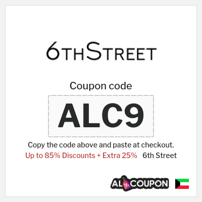 Coupon discount code for 6th Street Up to 25% Coupons