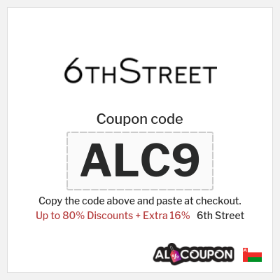 Coupon discount code for 6th Street Up to 16% Coupons