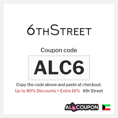 Coupon discount code for 6th Street Up to 16% Coupons