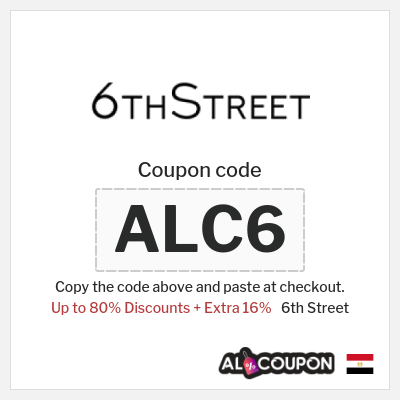 Coupon discount code for 6th Street Up to 16% Coupons