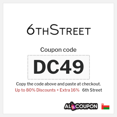 Coupon discount code for 6th Street Up to 16% Coupons